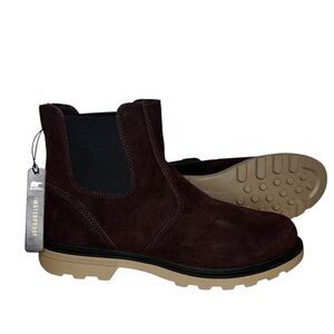 Sorel Men’s Carson Brown Waterproof Chelsea Boot NWT Size 9.5